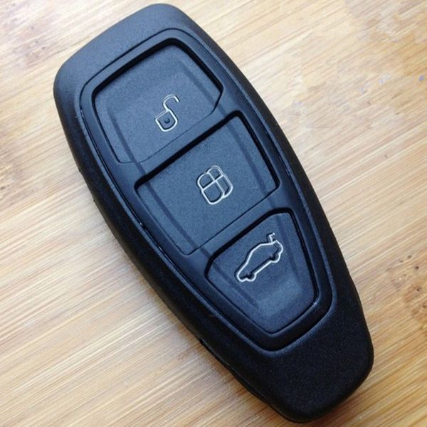 

3 button smart remote key shell with insert blade replacement refit key shell for ford mondeo fiesta focus titanium c-max kuga