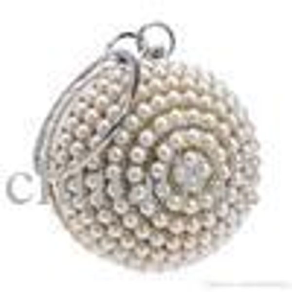 

women's pearl beaded evening bags factory selling pearl beads clutch bags handmake wedding bags beige, black quality assurance