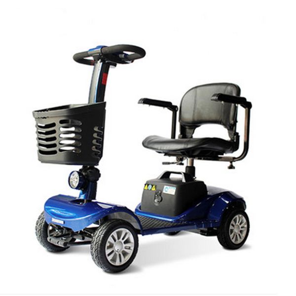 

electric scooter mini elderly four wheel 12v 20v 250w lithium weight-bearing 120kg gift mom dad simple operation scooter