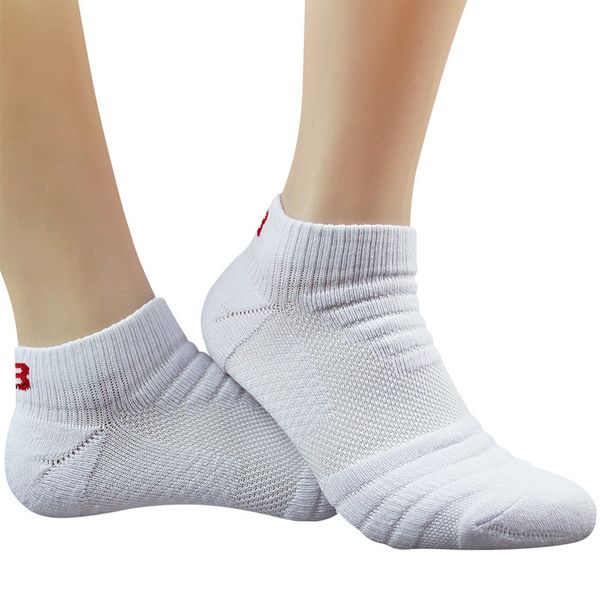 

basketball socks man thickening motion socks short canister pure cotton towel bottom outdoors run badminton l2015jxg, Black