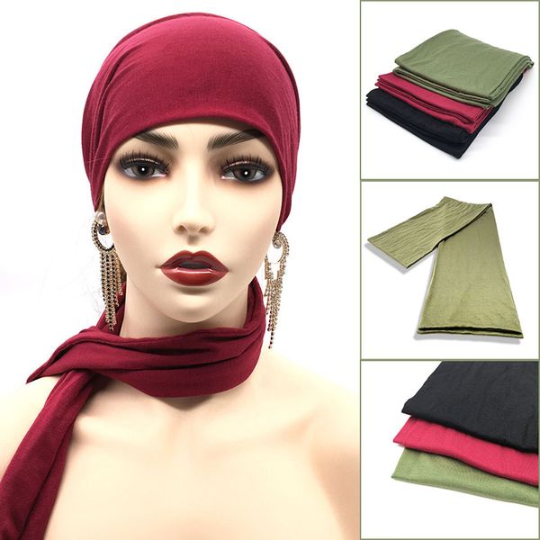 

dhl women headband scarf fashion cotton head wrap hair scarf for women jersey, extra wide head wraps boho scarves for women teen girls, Silver