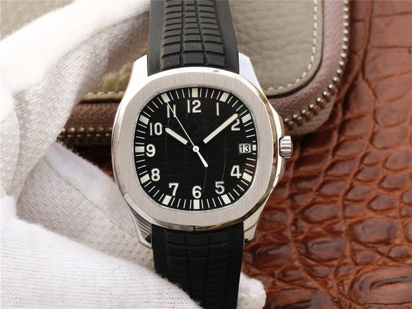 

montre de luxe rubber watchband, 316l steel, cal.324 movement watches movement watches waterproof and sweat resistant, Slivery;brown