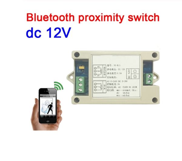Mudar Bluetooth Proximity freeshipping 12v Para Mobile Phone Módulo Bluetooth com o interruptor de controle de indução