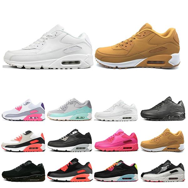 Acquista Nike Air Max 90 Più Economico Nuovo 90 Uomini E Donne Scarpe Da Corsa Nero Rosso Bianco Sport Allenatore Cuscino D'aria Superficie Traspirante Sportivo Uomo Sneakers Scarpe 36 46 A $79.76