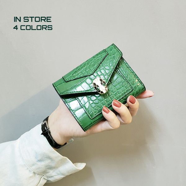 

женская vintage кошелек alligator 4 цвета держатели деньги сумка ретро корейский короткие стиль multi-card case дамы кошельки деньги сумки к, Red;black