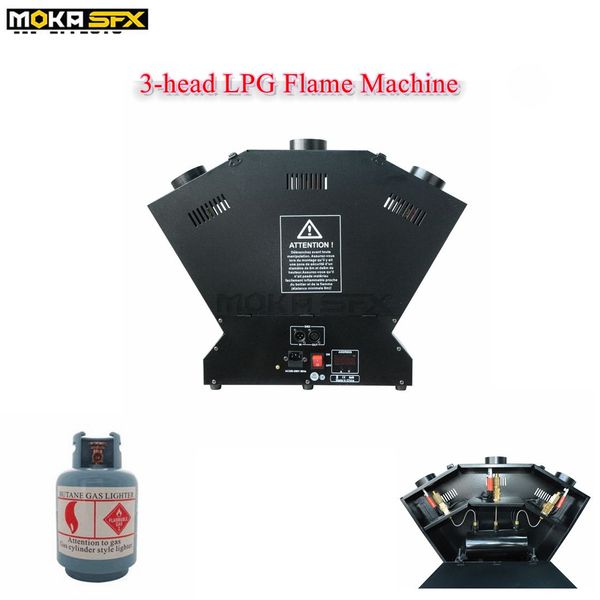 

фабрика непосредственно продаж lpg пламени машина dmx пожарная машина три головы проектор пламени 1-3 м dj пламя машина для этапа