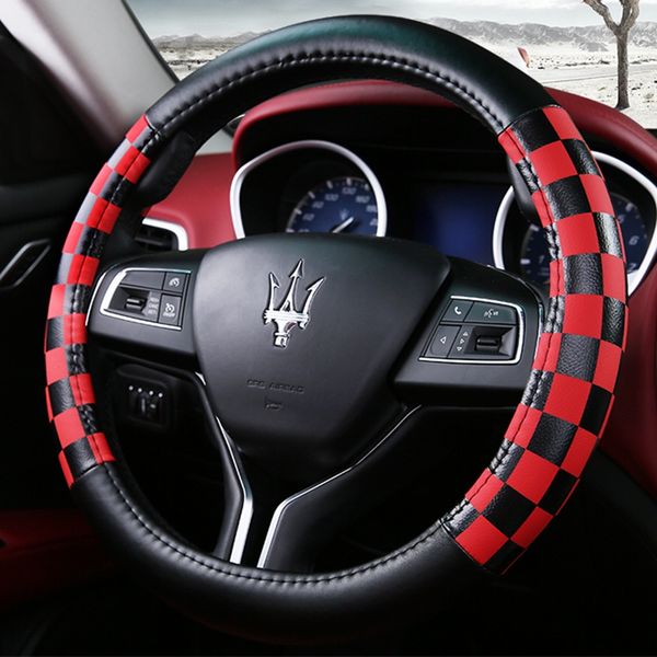 

38cm car steering wheel cover car-styling for lifan mini mitsubishi uaz car steering-wheel cover