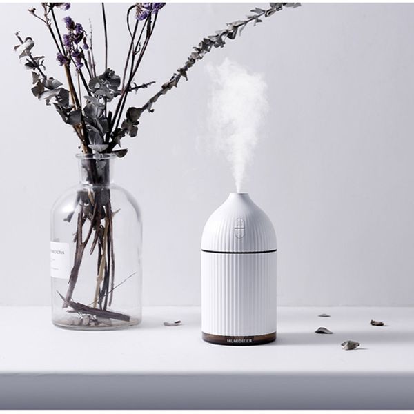 

300ml ultrasonic air humidifier with led night lamp usb essential oil aroma diffuser humidifier aromatherapy mist maker for home