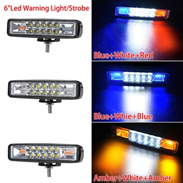 

48w strobe flash work light led light bar for offroad atv suv moto g3l2