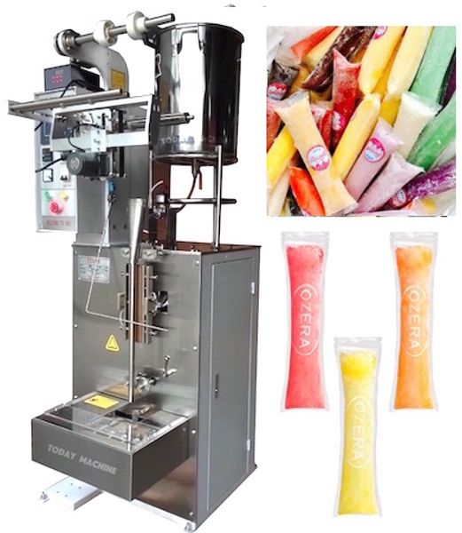 

stick packaging filling sealing ice candy 3 sides sealing honey ice lolly packing machine