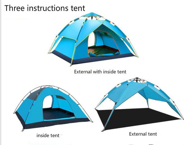 

beach sunshade tents barracas para camping 3-4 person for fishing/outdoor sport