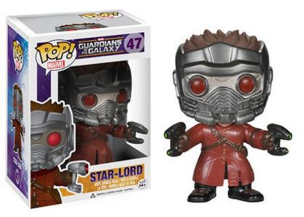 

kawaii new funko pop star-lord #47 vinyl action figure collection boy toys in stock