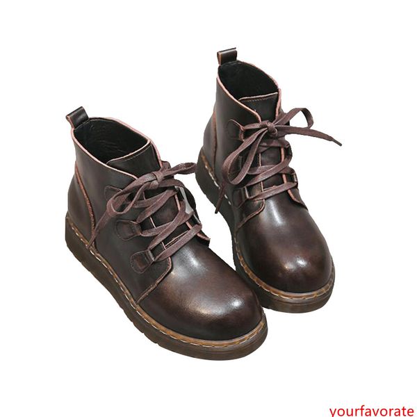 

original 2019 winter martin boots for women black white brown leather shoes ankle booties sneakers size 36-40