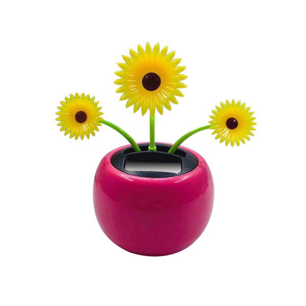 

solar powered dancing swinging animated dancer toy car windowsill decoration new car dashboard decoration voiture #n