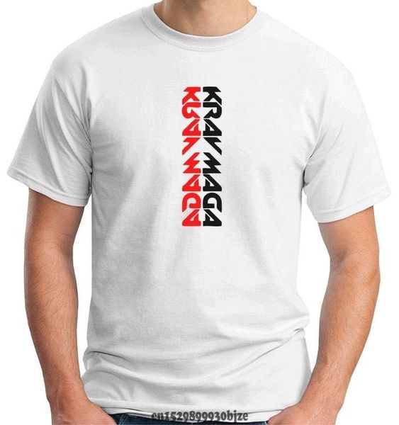 

men's cool t shirt discount 2020 new fashion summer new arrival men krav maga dark round neck cool man's t shirt, White;black