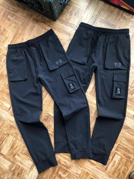 

y 3 brand mens fashion casual pants luxury designer spring summer ninth pants wholesale men women joggers 20022249y, Black