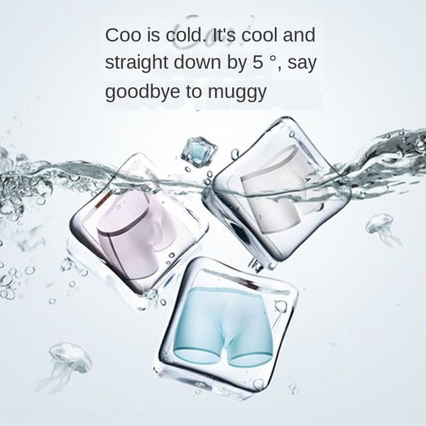 

чанг manxi мужского лед шелкового белья мужской прозрачные бесшовные боксер брюки выпуклой часть боксера брюки нижнего белья, Black;white