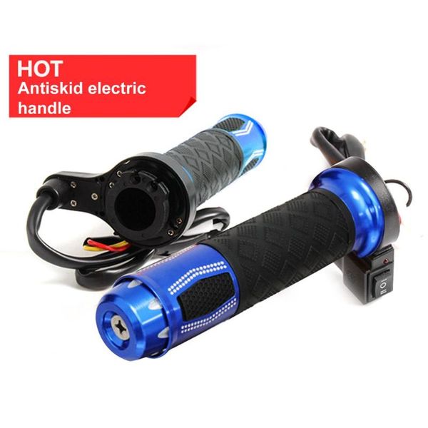 

new 12v motorcycle handlebar electric heated grips handle handlebar warmer manillar motorcycle electric handle