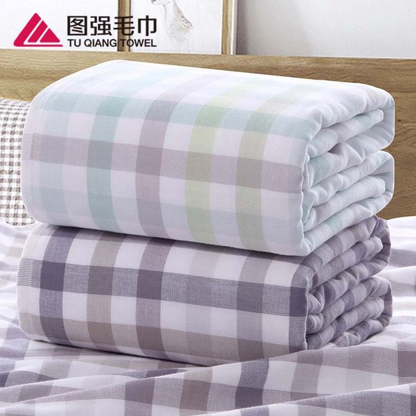 

cotton knitted settee couch bed blanket cotton towel office plaid cover kids baby comforter 150x200cm
