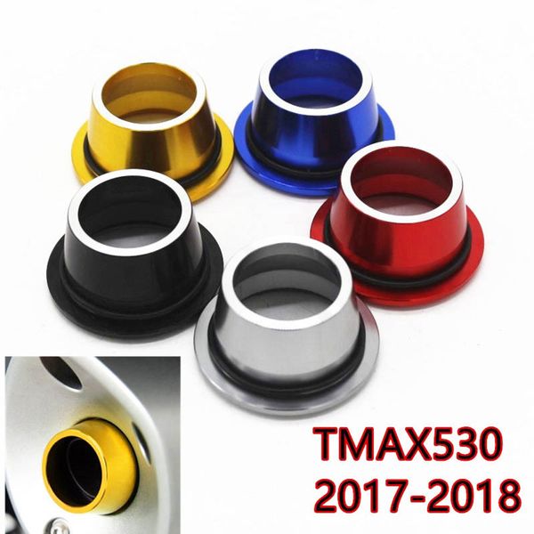 

motorcycle exhaust tip cover muffler tail end decoration for tmax 530 sx dx 2017-2018 aluminum modification accessories