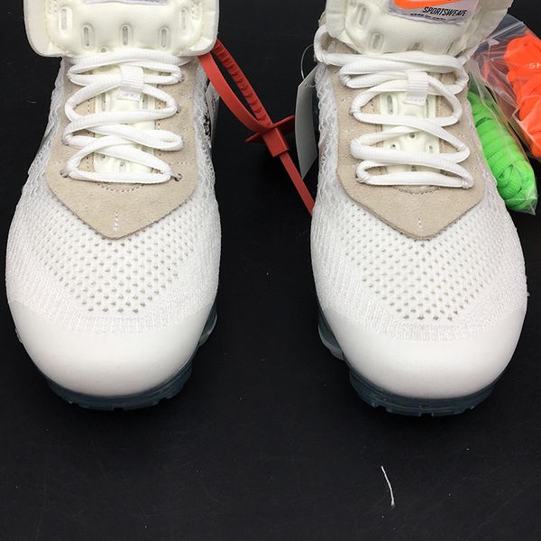 

off ow white x vapors in white aa3831-100 women men basketball sports shoes sneakers trainers kicks with original box, Black;white