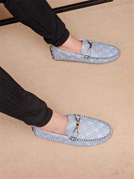 

19ss fashion driving mens real leather driving shoes comfortable men's wedding shoes prom men's casual shoes good quality 968975 2, Black