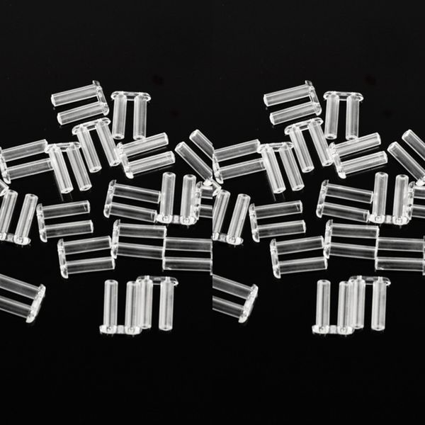 

frameless cutting double accessory glasses glasses rubber shile frame plastic rubber plug buckle accessories fixed lens plug