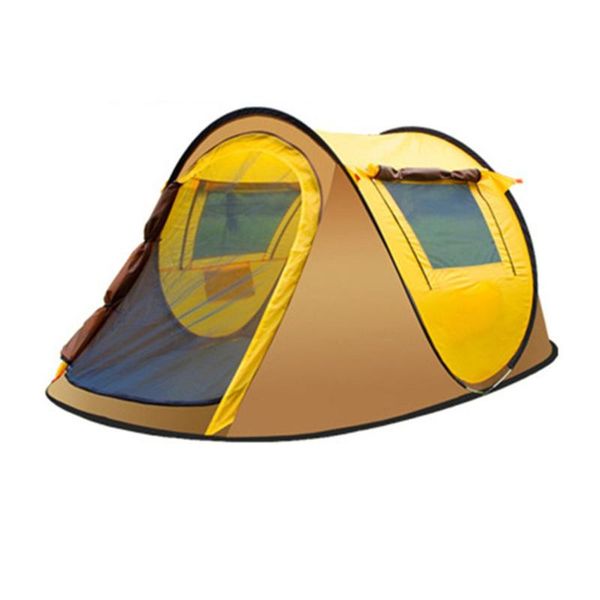 

3-4 people outdoor automatic tents camping waterproof tents beach camping showers speed open instant popup tent