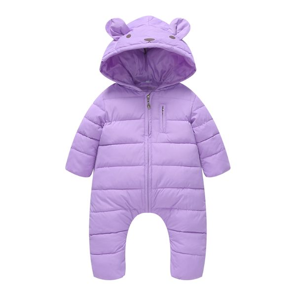 

newborns autumn winter clothes infants down jacket baby boys girls jumpsuits warm coat toddler thickening rompers outerwear, Blue;gray
