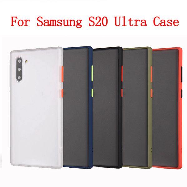 

for samsung s20 ultra phone case dual colors silicone protective cover for samsung galaxy s10 note 10 a60 a50