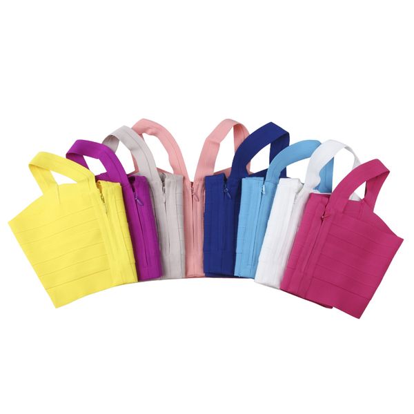 

женщина одежда новая мода crop top short sexy party красочный бинты streetwear camis dhh608 drop shipping, White