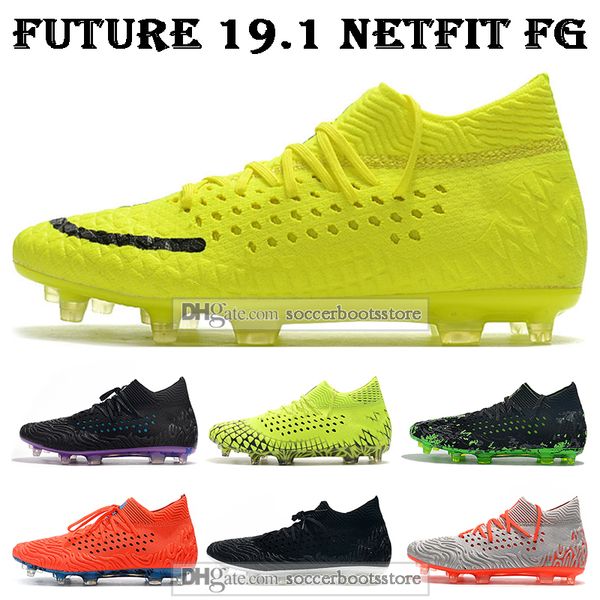 

gift bag mens high football boots future 19.1 limited edition mvp fg/ag soccer shoes future 19.1 fg soccer cleats, Black
