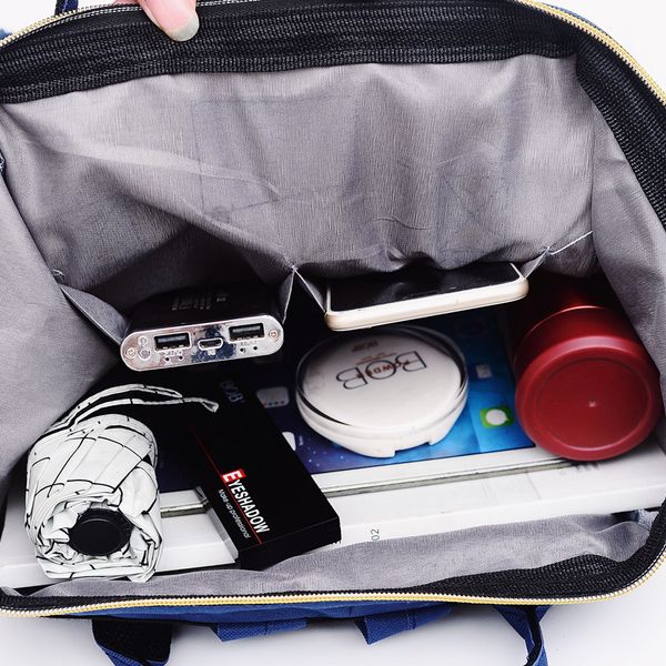 

multifunctional fashion backpack, Black;red