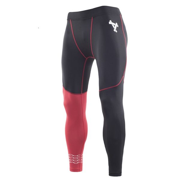 

mens compression pants sports runnin tights basketball tight trousers pants bodybuilding joggers jogging skinny black leggings trousers, Black;blue