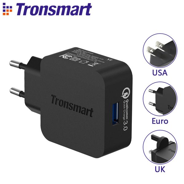 

usb type c or micro usb 1.8m cable] tronsmart wc1t quick charge 3.0 usb charger for xiaomi mi5 for lg g5 elephone s7 eu us uk