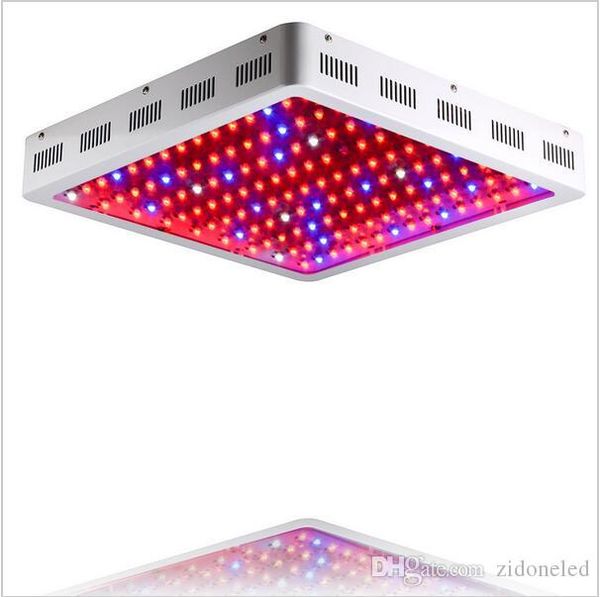 

double chips 1600w veg-bloom spectrum led grow light for hydroponics greenhouse plants veg and bloom
