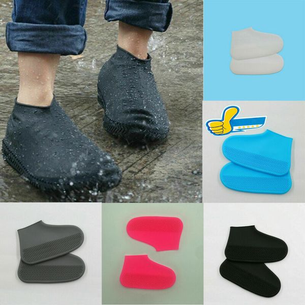 

2020 waterproof silicone shoe cover outdoor rainproof hiking skid-proof shoe covers