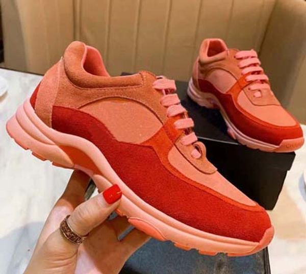 

leather women shoes luxury sneakers loafer kids shoes trainers mens trainers loafers flips flops espadrilles shoes011 08, Black;red