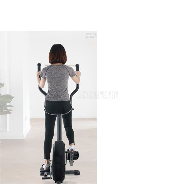 

h8 indoor fitness stepper oval motion track magnetic control resistance stepping machine with handrail walker fitness equipment