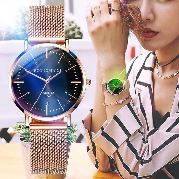 

watch women 2019 fashion women lady rose gold bracelet watch analog quartz wrist watches wristwatch clock gift valentine#81038, Slivery;brown