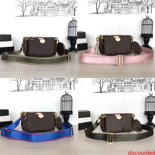 

фирменные сумки multi pochette accessoires 2020 новых женщин способа для малого плеча мешок бренда цепных crossbody сумки дизайнер роскошных
