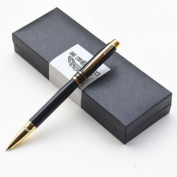 

fountain pen metal signing business office smooth writing stationery with box