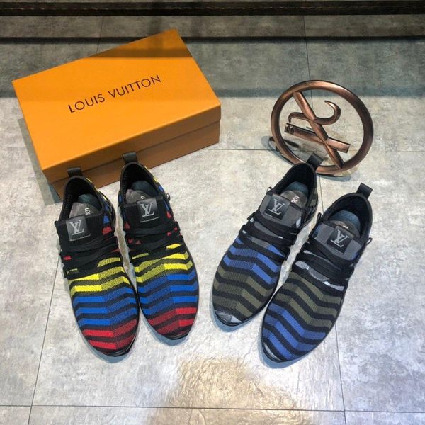 

wh2f new limited edition french series high-end men s casual shoes, men s boots fashion sports shoes, original shoebox delivery 38-44, Black