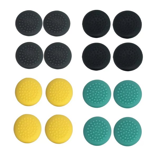 

4pcs green games grip rocker caps joystick silicone cover cases cap for nintendo switch lite game console