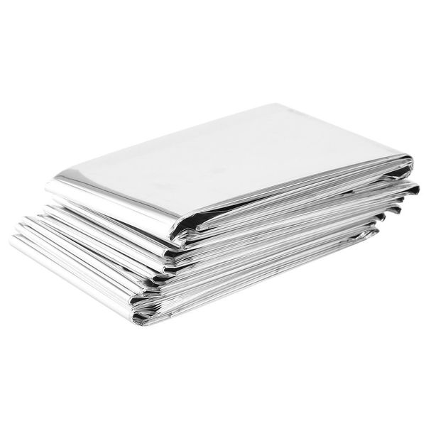 

large size waterproof disposable outdoor military survival emergency rescue space foil thermal blanket first aid sliver curtain