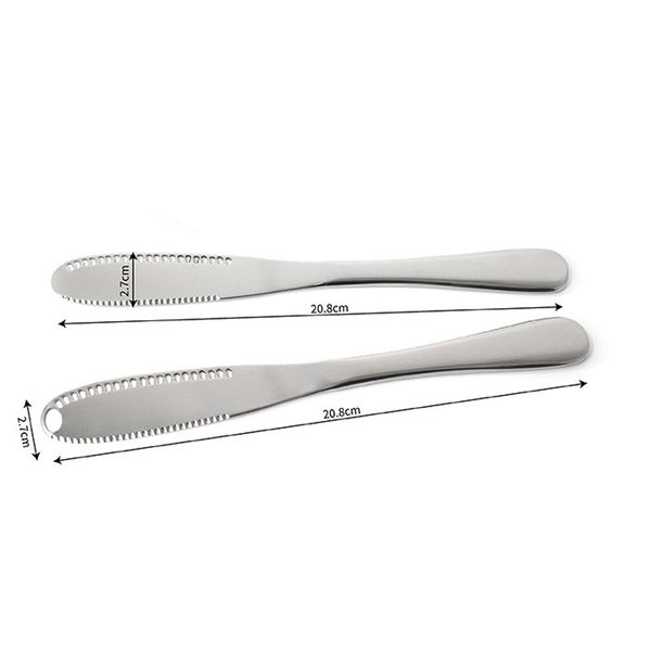 

stainless steel better butter spreader - easy spread cold hard butter kitchen accessories cake tools cutter knife board kitchen