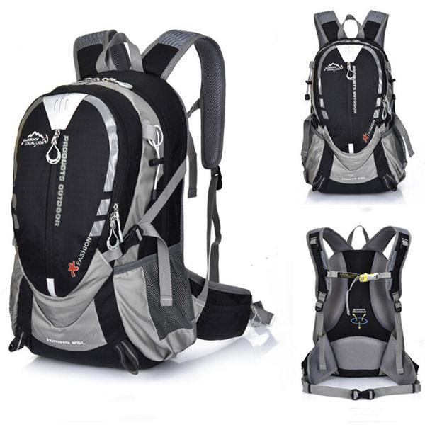 

outdoor hiking backpack 25l men women riding camping travel climbing bag lightweight water resistant sport rucksack tactical bag