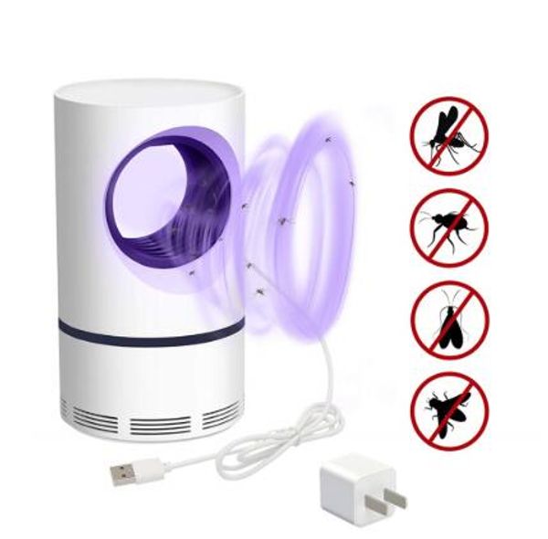 USB Electric Mosquito Assassino Lâmpada de Pragas de Pragas Anti mosquito Killer Fly Trap LED Lâmpada de Luz Lâmpada de Luz insetos Repeller Dropshipp