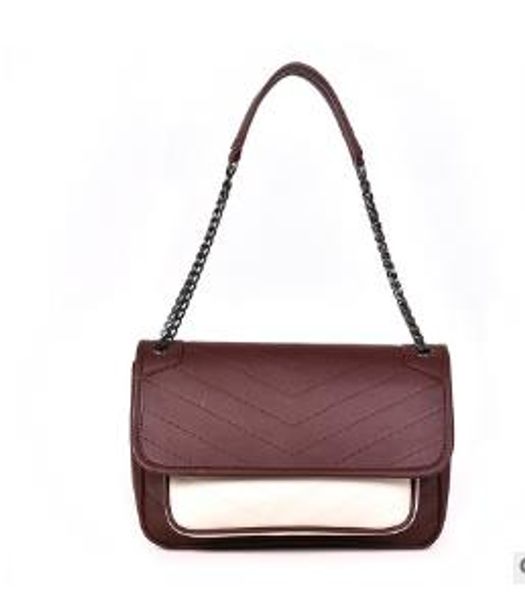 

is small crowds package girl 2019 new genuine leather retro postman package niki package fold single shoulder slant across the fashion big c