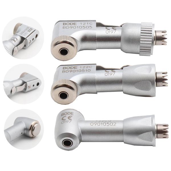 

Dental Low Speed Handpiece E Type Latch/Push Contra Angle Head Rotor&Drive BODE 121/122C